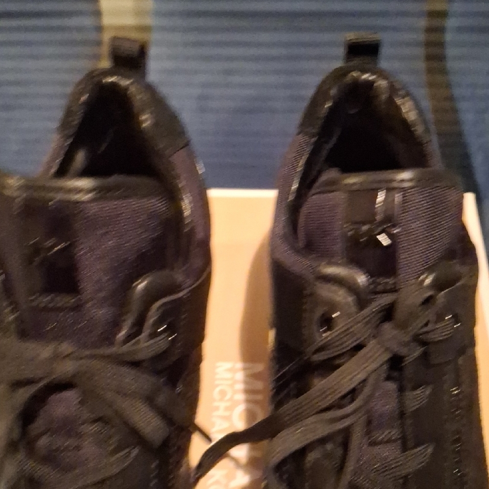Michael Kors Black and White Sneakers - Picture 7 of 10